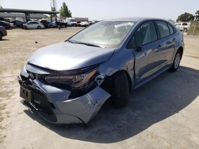 Photo 2 from auction – 2021 TOYOTA COROLLA LE with VIN JTDEAMDE7MJ027499
