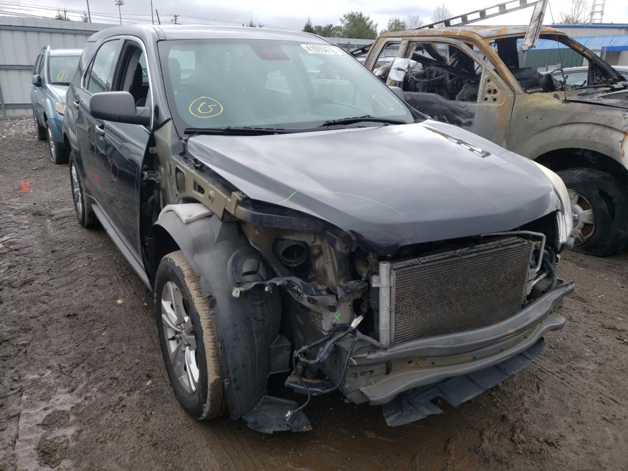 CHEVROLET EQUINOX LS 2014 with VIN 2GNFLEEK4E6108765 - Photo from auction