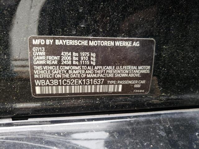 Photo 10 from auction – 2014 BMW 320 I with VIN WBA3B1C52EK131637