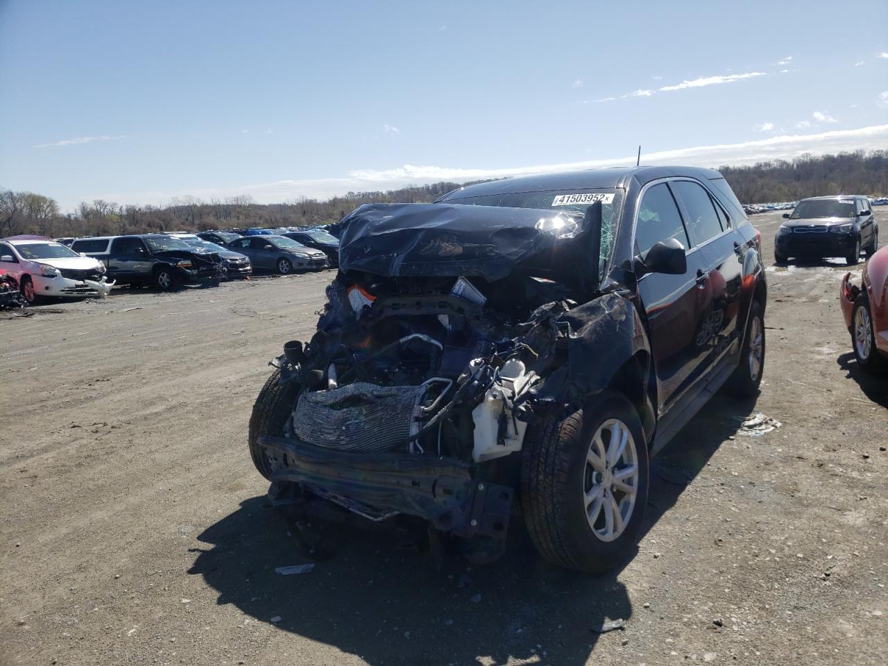 Photo 2 from auction – 2017 CHEVROLET EQUINOX LS with VIN 2GNFLEEK8H6233224