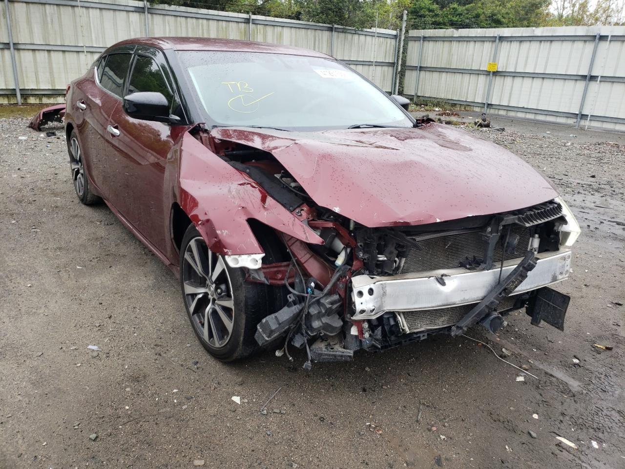 NISSAN MAXIMA 3.5 2016 with VIN 1N4AA6AP2GC903510 - Photo from auction