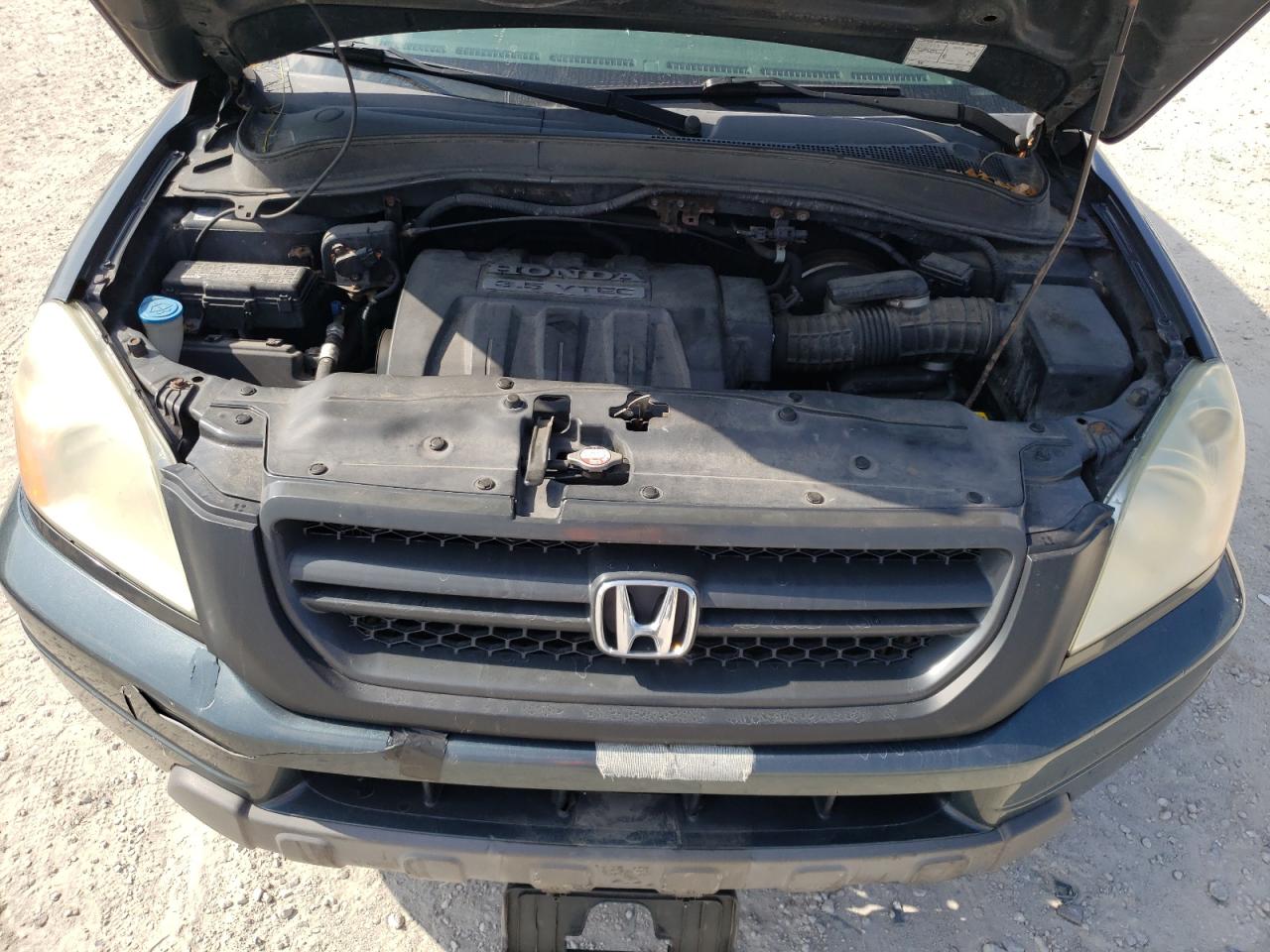 Photo 7 from auction – 2005 HONDA PILOT LX with VIN 2HKYF18165H566677