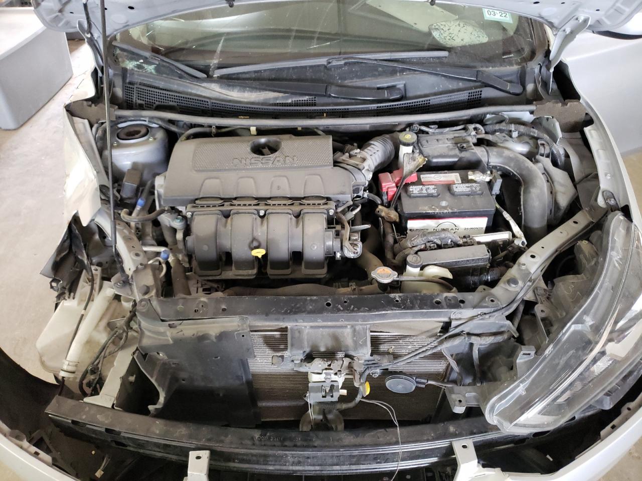 Photo 7 from auction – 2019 NISSAN SENTRA S with VIN 3N1AB7AP1KL606435