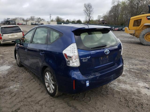 Photo 3 from auction – 2014 TOYOTA PRIUS V with VIN JTDZN3EU9E3291870