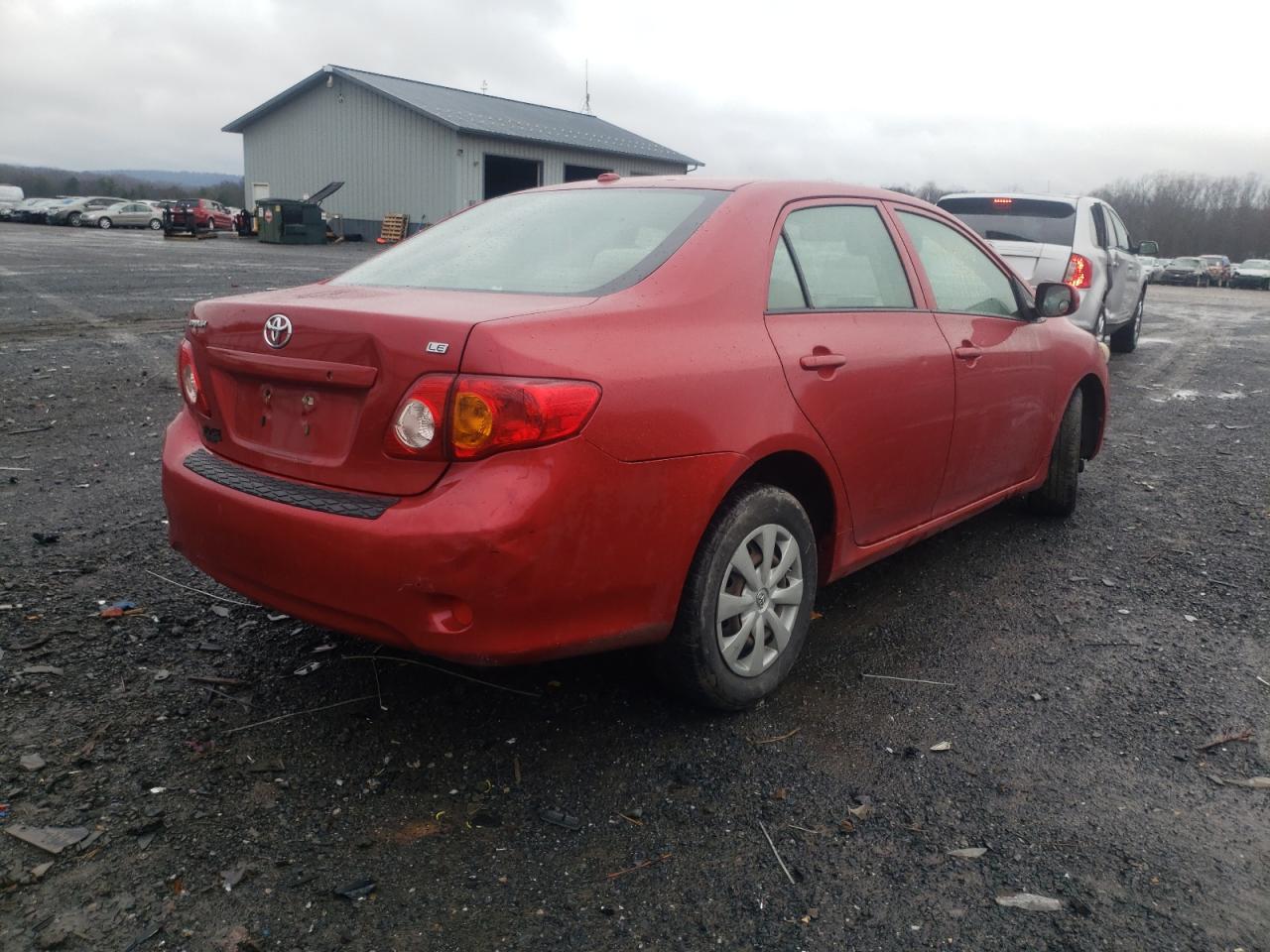 Photo 4 from auction – 2009 TOYOTA COROLLA BA with VIN JTDBL40E89J038151