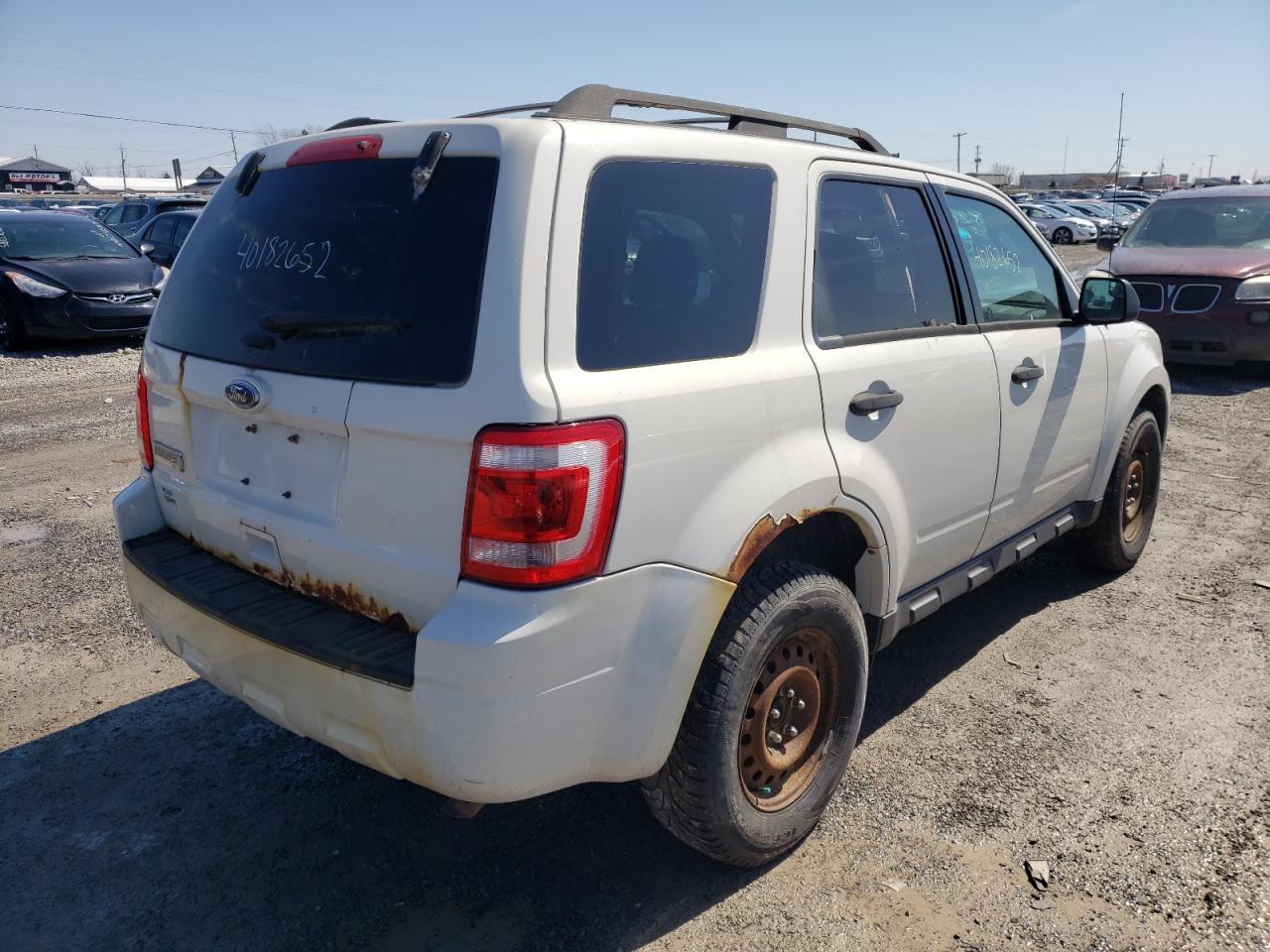 Photo 4 from auction – 2012 FORD ESCAPE XLT with VIN 1FMCU0D71CKB96107