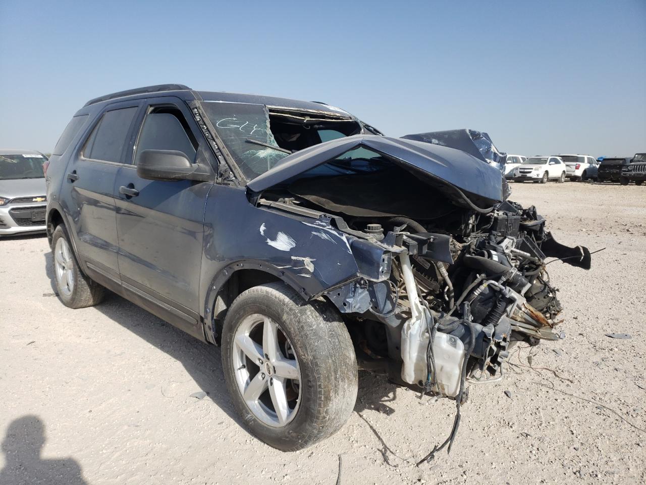 FORD EXPLORER 2018 with VIN 1FM5K7B84JGB43081 - Photo from auction