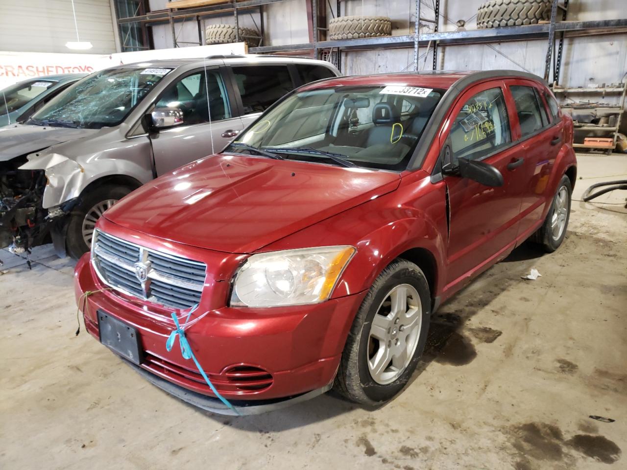 Photo 2 from auction – 2008 DODGE CALIBER SX with VIN 1B3HB48B18D602633