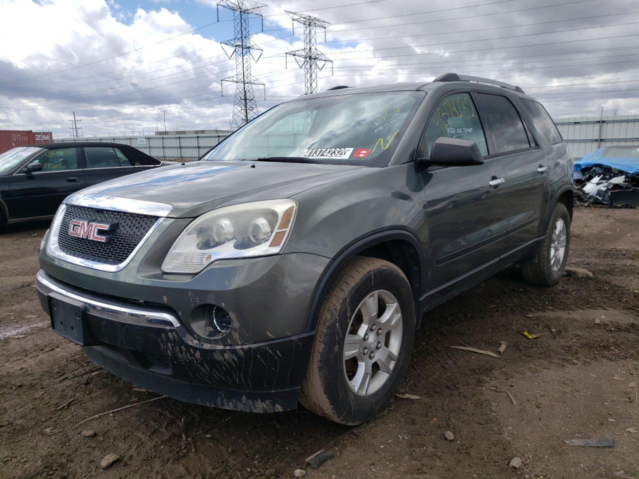 Photo 2 from auction – 2011 GMC ACADIA SLE with VIN 1GKKRNED5BJ160156