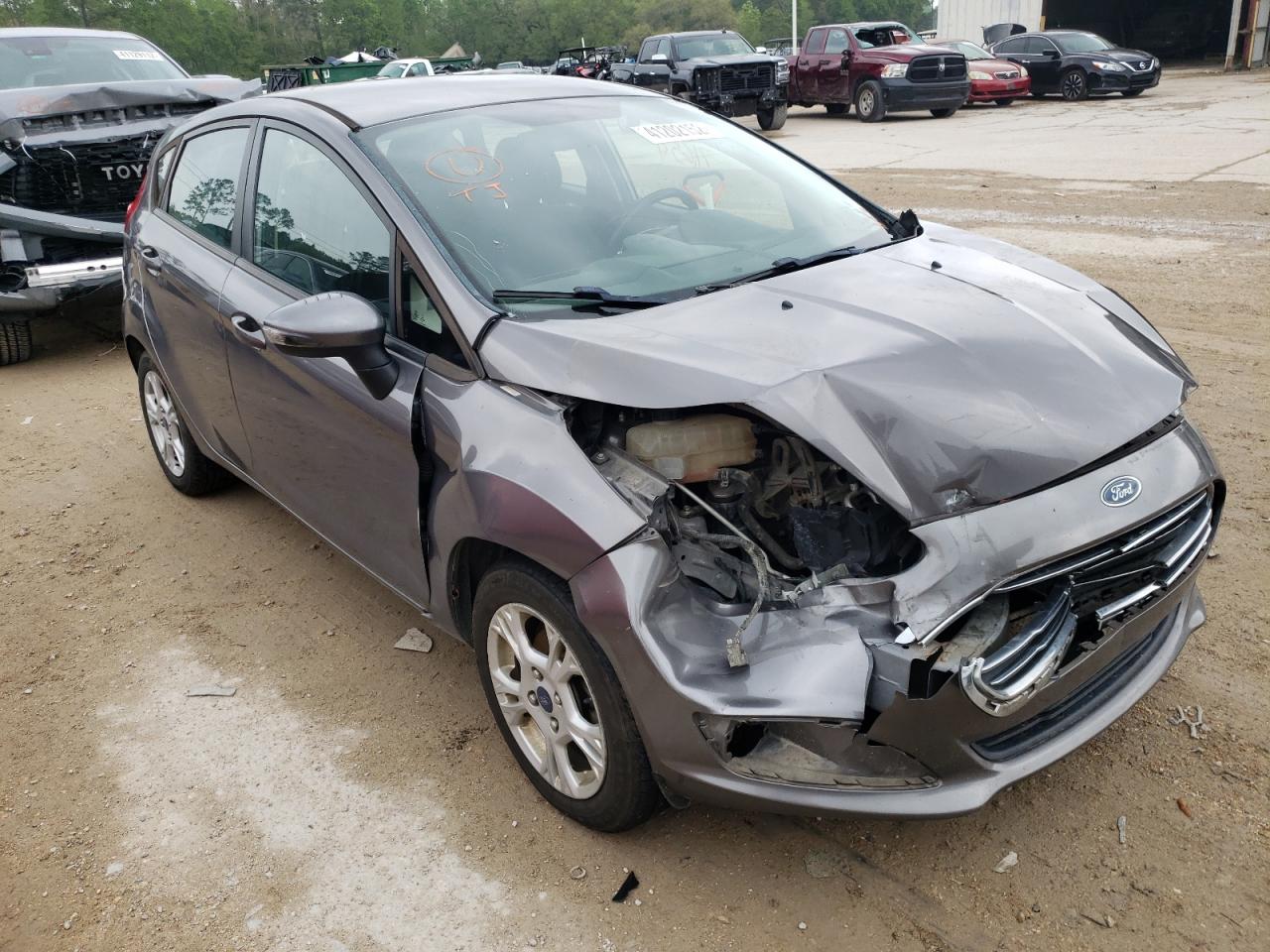 FORD FIESTA SE 2014 with VIN 3FADP4EJ9EM202142 - Photo from auction