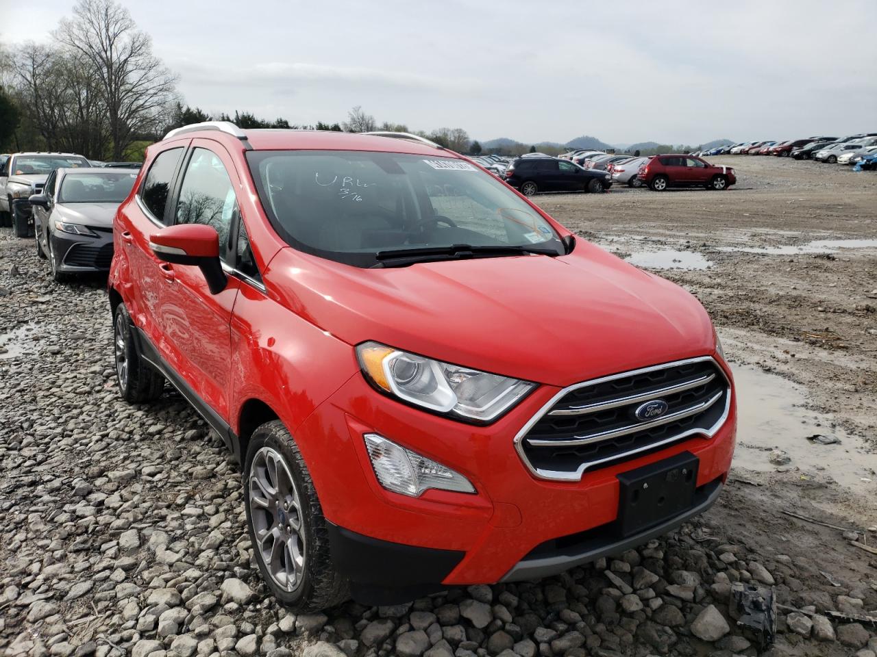 FORD ECOSPORT T 2020 with VIN MAJ6S3KL7LC360436 - Photo from auction