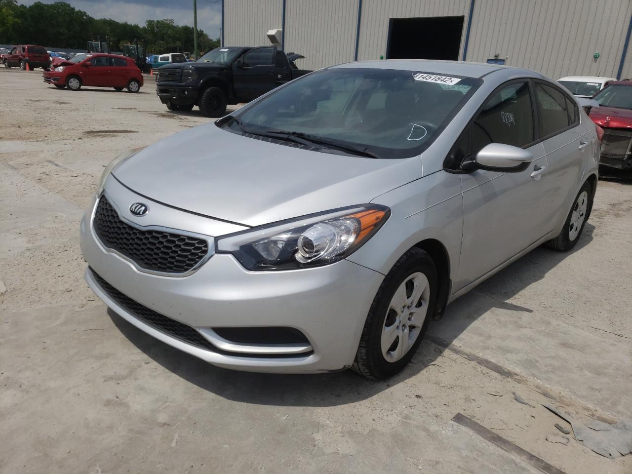 Photo 2 from auction – 2016 KIA FORTE LX with VIN KNAFK4A66G5508997
