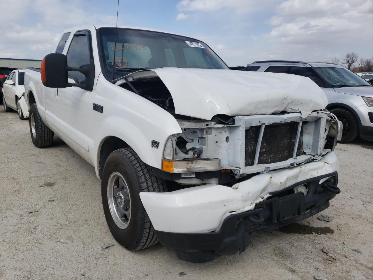FORD F250 SUPER 2003 with VIN 1FTNX20S73EB27138 - Photo from auction