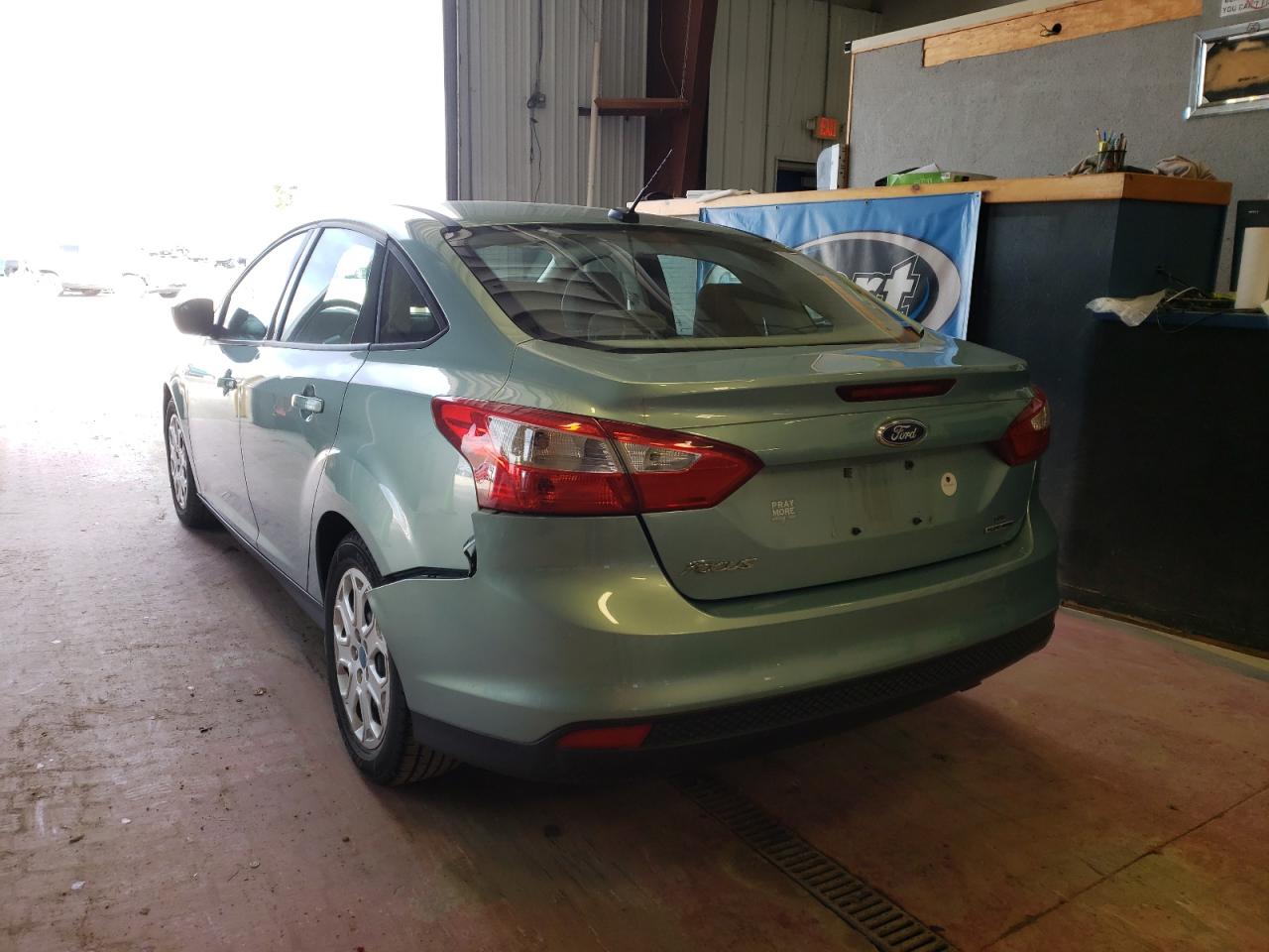 Photo 9 from auction – 2012 FORD FOCUS SE with VIN 1FAHP3F22CL456762