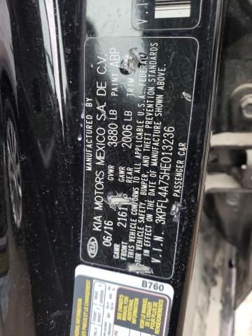 Photo 10 from auction – 2017 KIA FORTE LX with VIN 3KPFL4A75HE013236