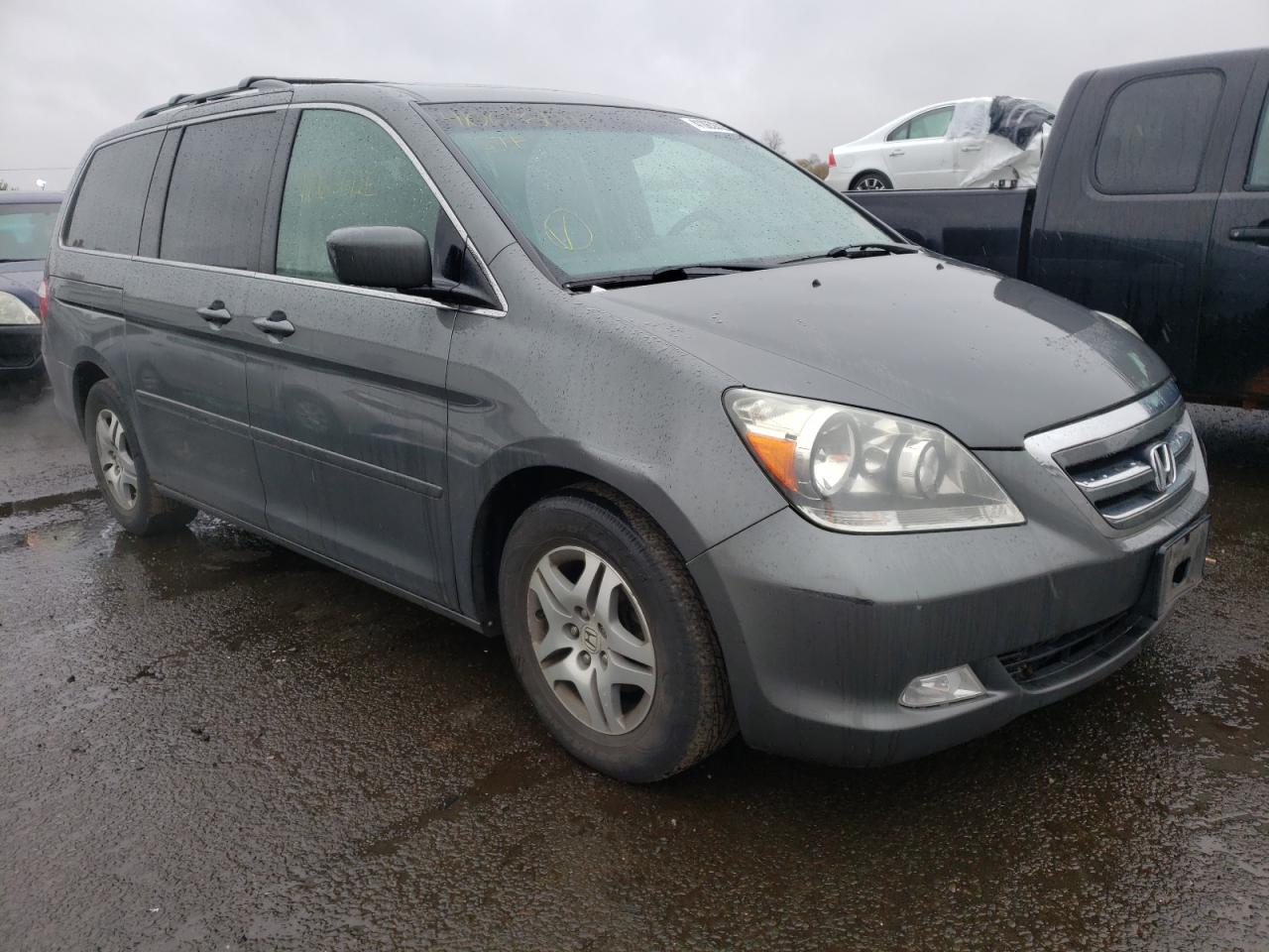 HONDA ODYSSEY EX 2007 with VIN 5FNRL38747B411446 - Photo from auction