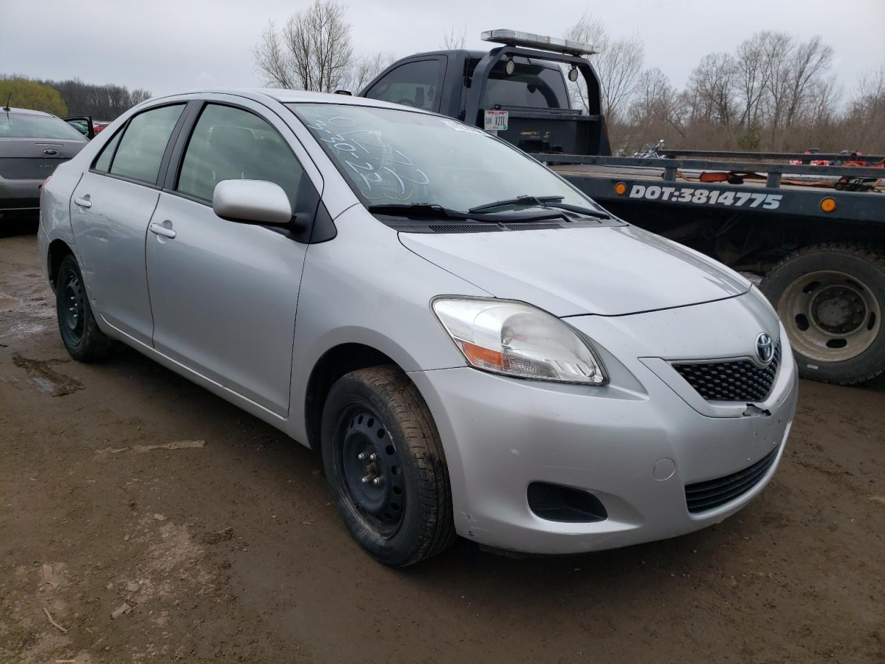 TOYOTA YARIS 2012 with VIN JTDBT4K34CL022813 - Photo from auction