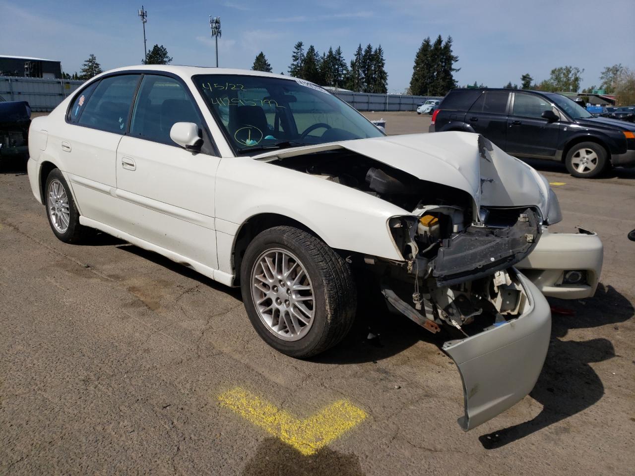 SUBARU LEGACY L 2003 with VIN 4S3BE635637209842 - Photo from auction
