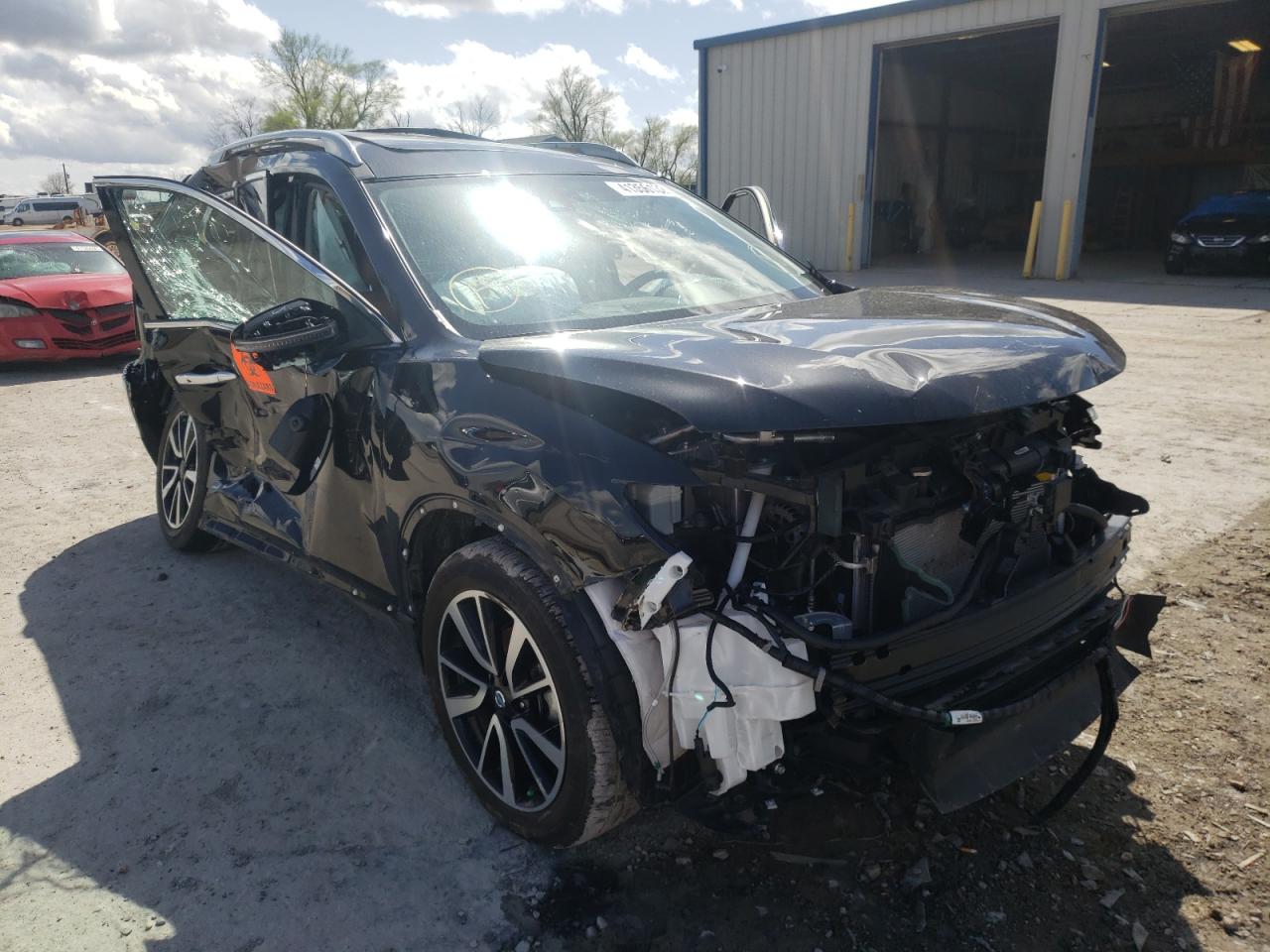 NISSAN ROGUE S 2019 with VIN 5N1AT2MV1KC823045 - Photo from auction