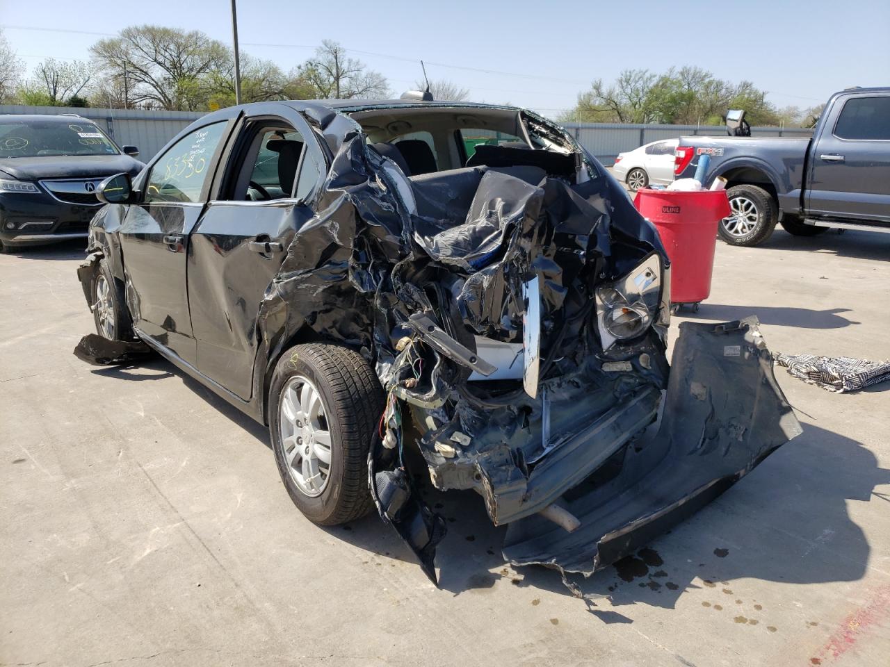 Photo 3 from auction – 2015 CHEVROLET SONIC LT with VIN 1G1JC5SH2F4152593