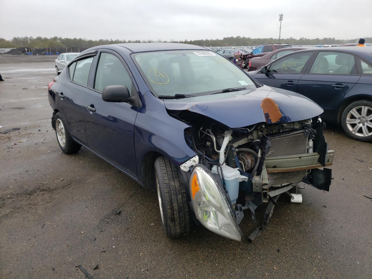 NISSAN VERSA S 2012 with VIN 3N1CN7AP3CL919908 - Photo from auction