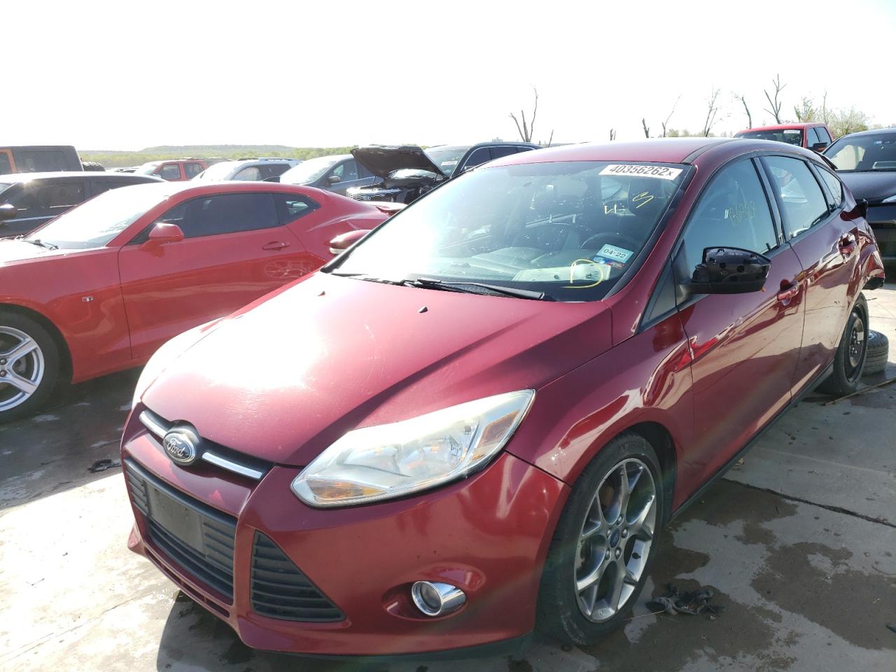 Photo 2 from auction – 2014 FORD FOCUS SE with VIN 1FADP3K22EL326441