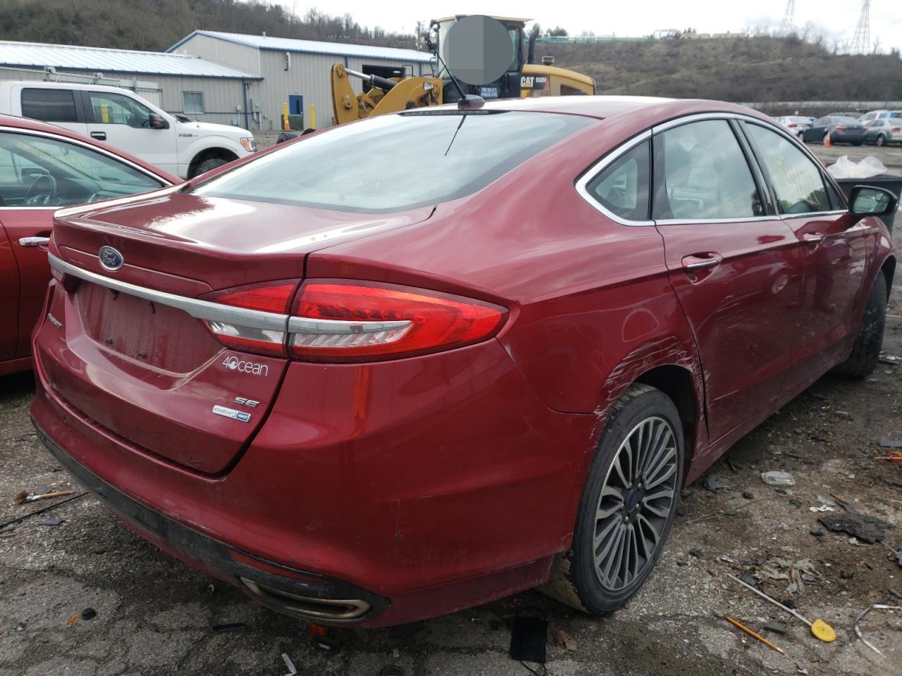 Photo 4 from auction – 2017 FORD FUSION S with VIN 3FA6P0T98HR136734
