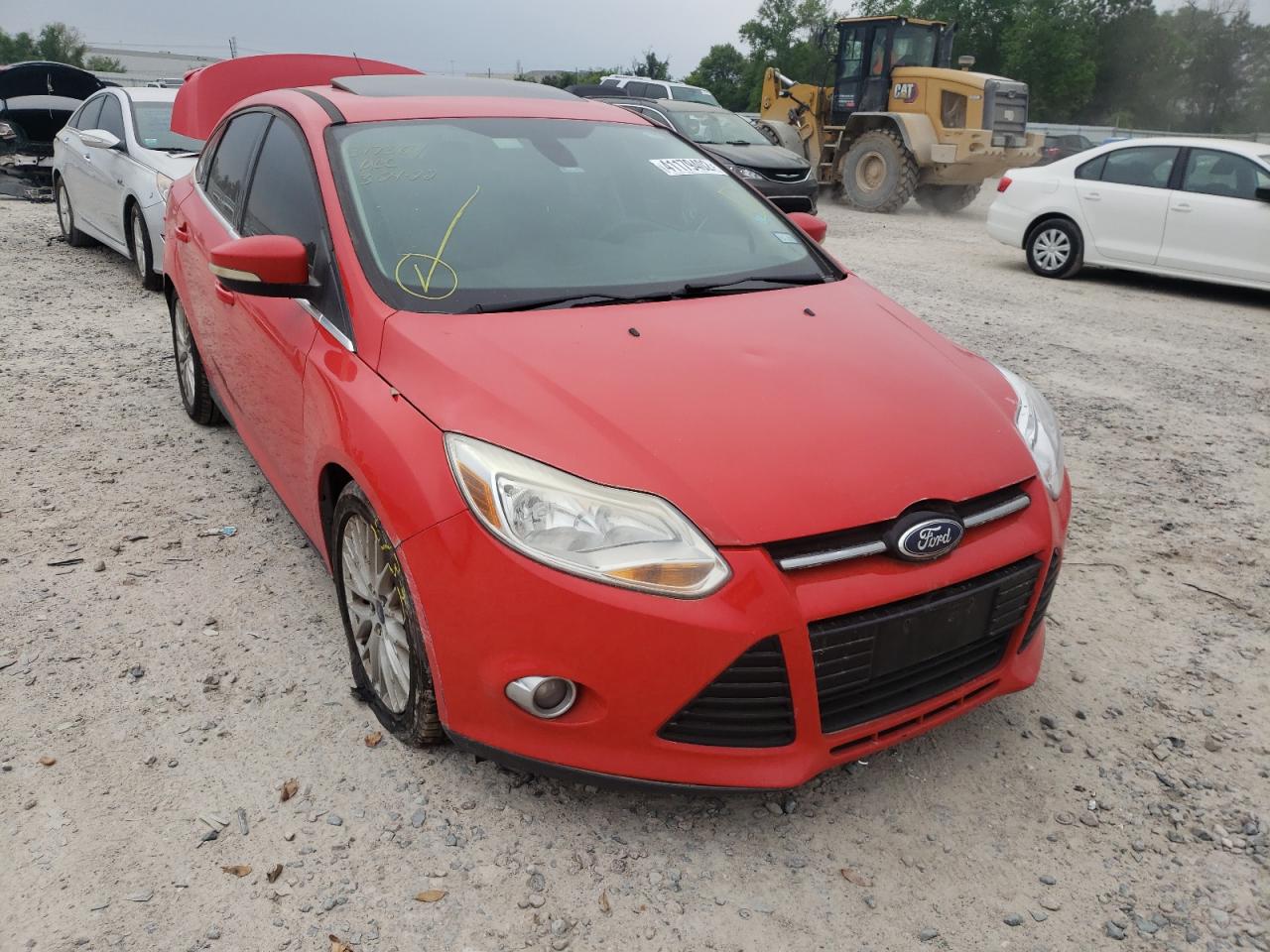 FORD FOCUS SEL 2012 with VIN 1FAHP3H29CL393060 - Photo from auction