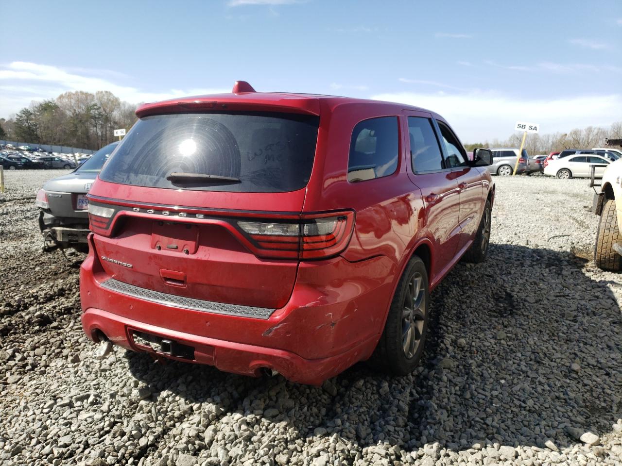 Photo 4 from auction – 2015 DODGE DURANGO SX with VIN 1C4RDHAG8FC829864