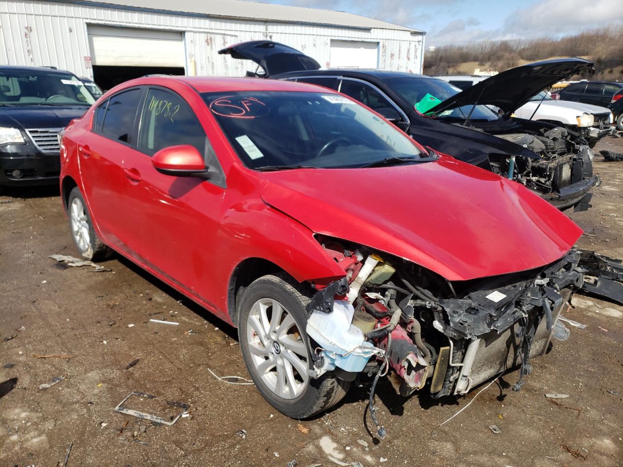 MAZDA 3 I 2013 with VIN JM1BL1VPXD1775868 - Photo from auction