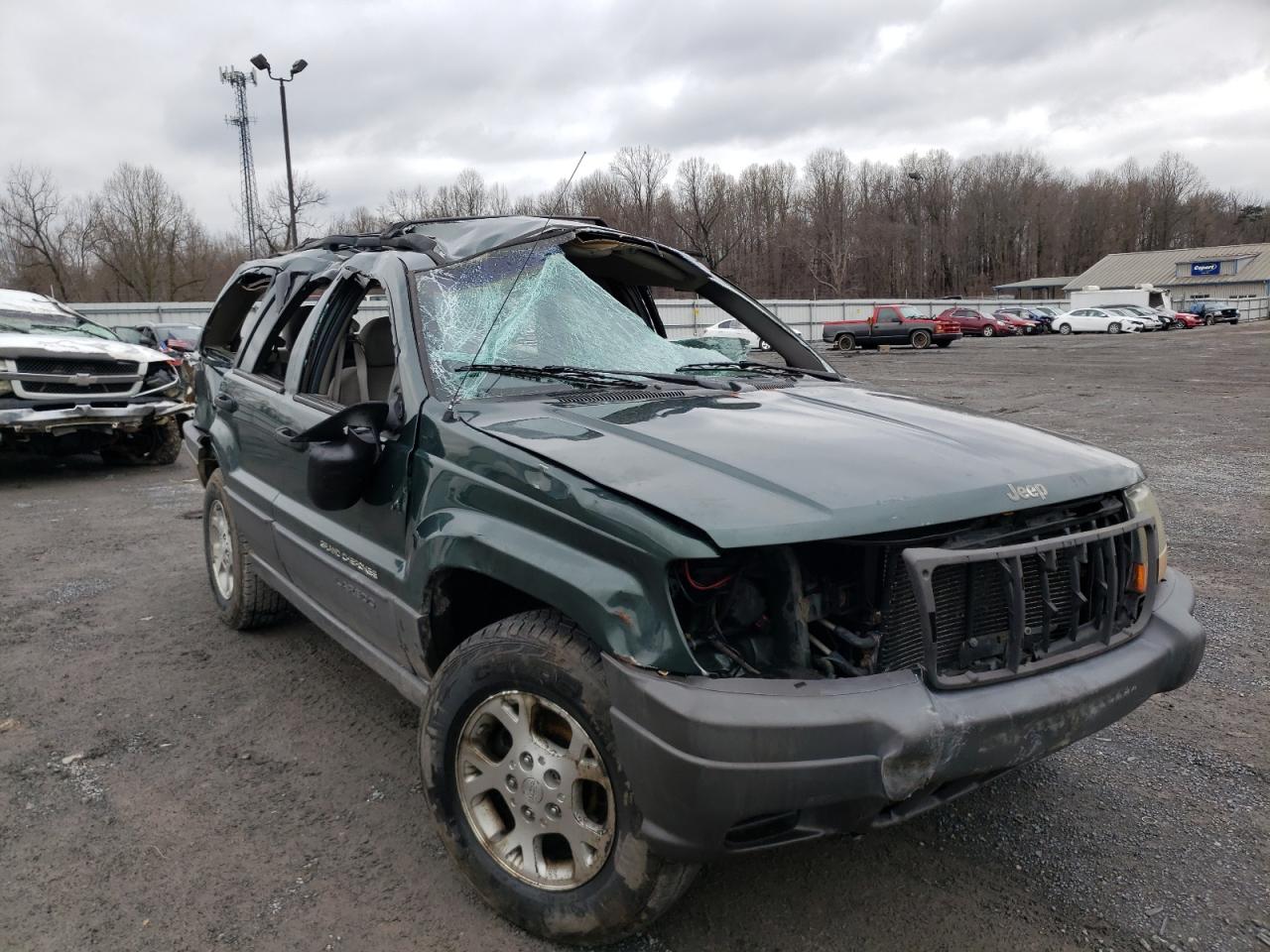 JEEP GRAND CHER 2001 with VIN 1J4GW48S81C582286 - Photo from auction