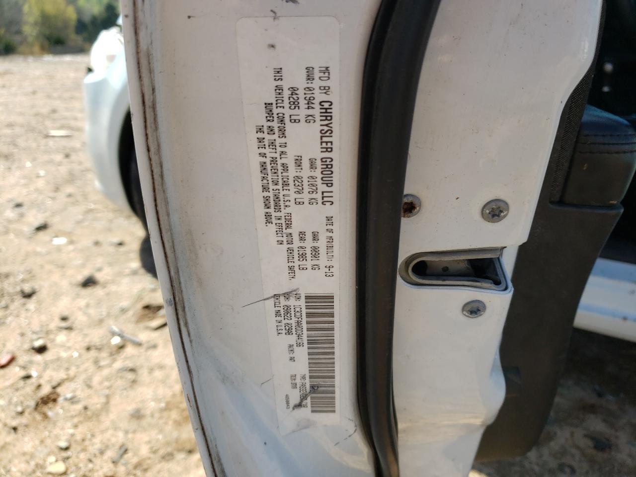 Photo 10 from auction – 2013 DODGE DART SE with VIN 1C3CDFAA0DD344166