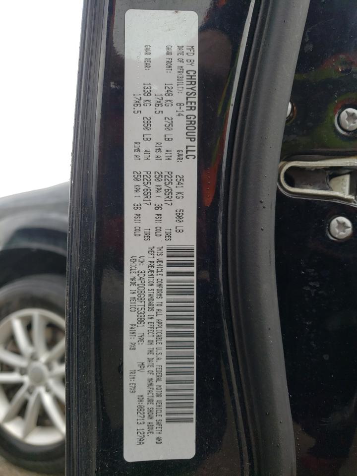 Photo 10 from auction – 2015 DODGE JOURNEY SX with VIN 3C4PDDBG8FT533861