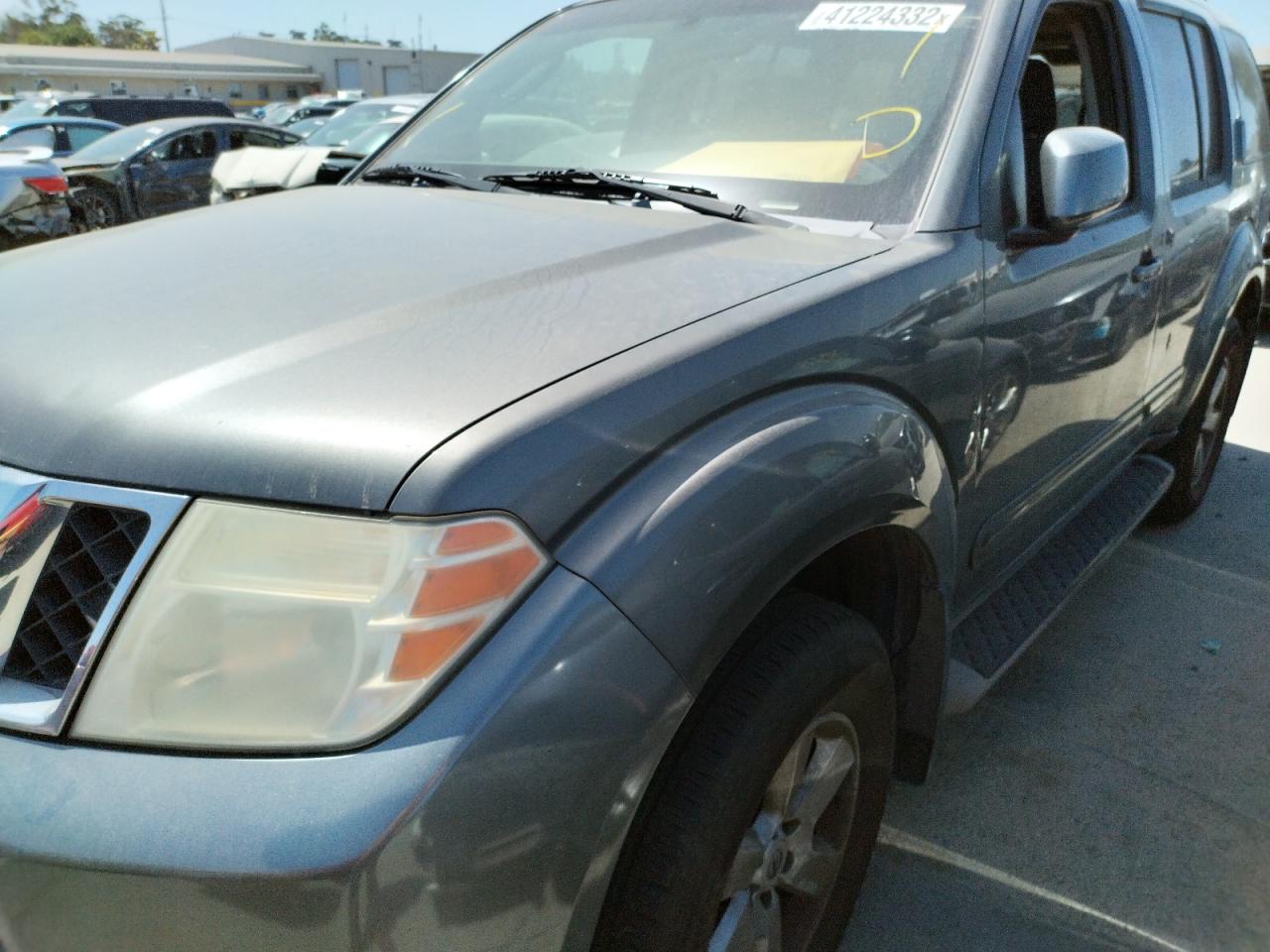 Photo 9 from auction – 2008 NISSAN PATHFINDER with VIN 5N1AR18B58C651393