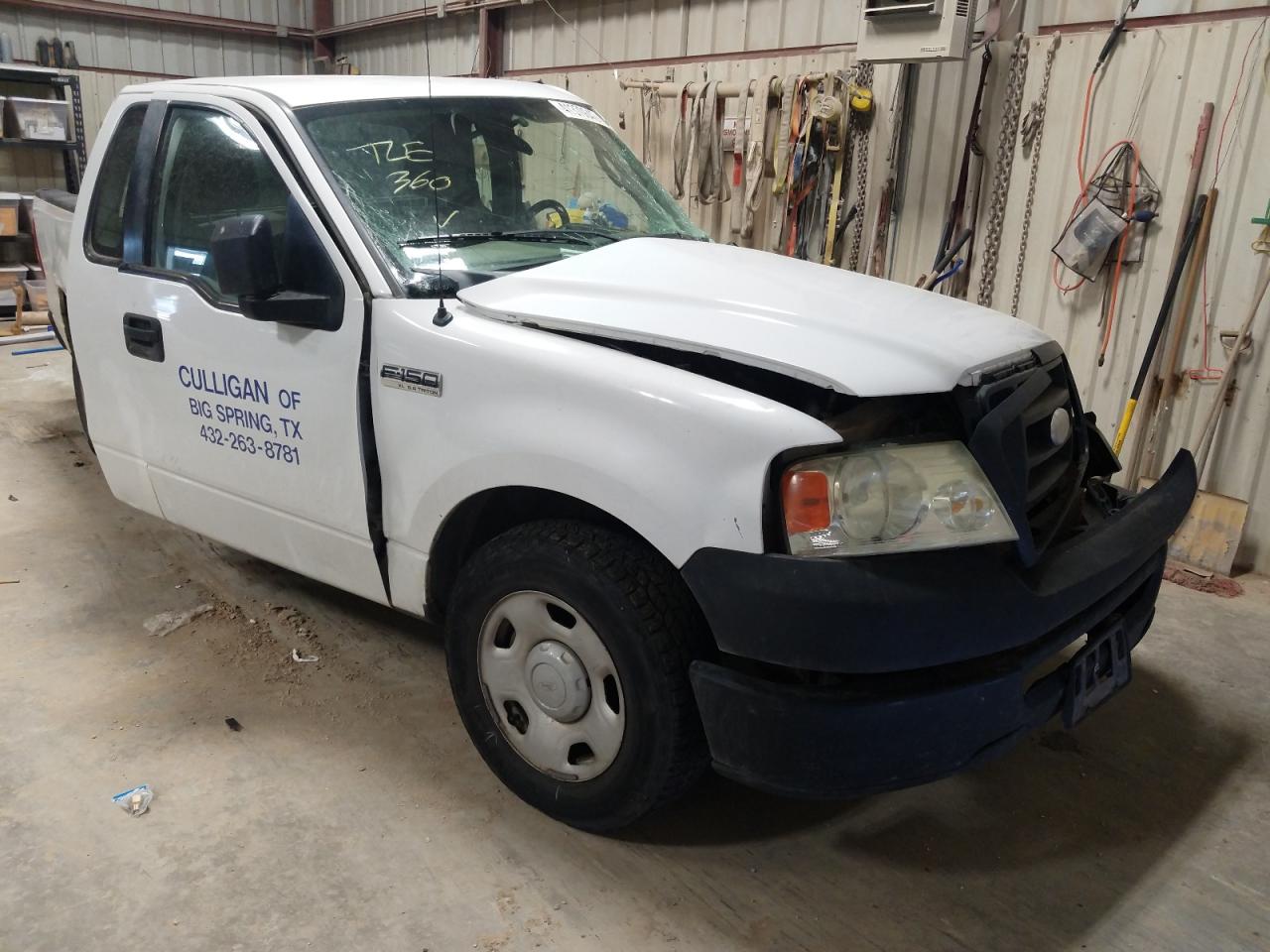FORD F150 2008 with VIN 1FTPF12V38KD09635 - Photo from auction