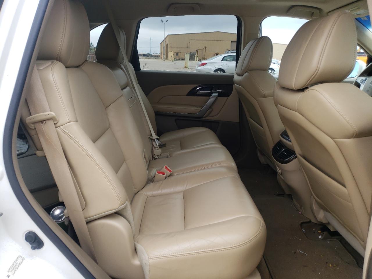 Photo 6 from auction – 2012 ACURA MDX with VIN 2HNYD2H23CH547637