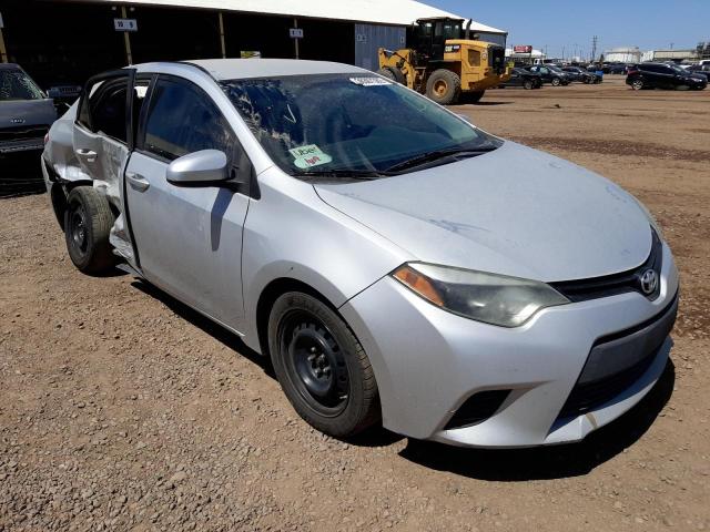 TOYOTA COROLLA L 2014 with VIN 2T1BURHE5EC202198 - Photo from auction