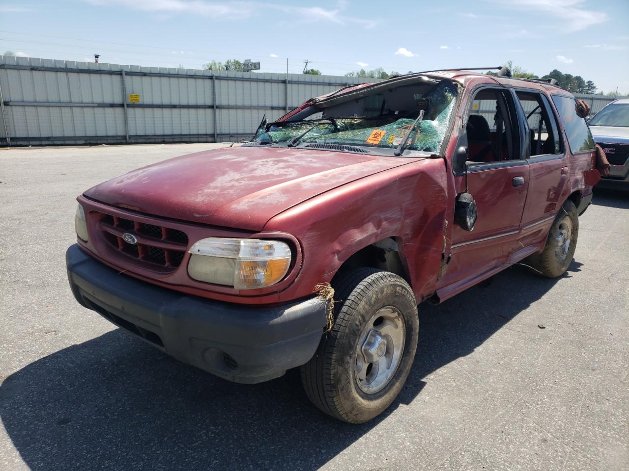 Photo 2 from auction – 2000 FORD EXPLORER X with VIN 1FMZU62X4YUB36222