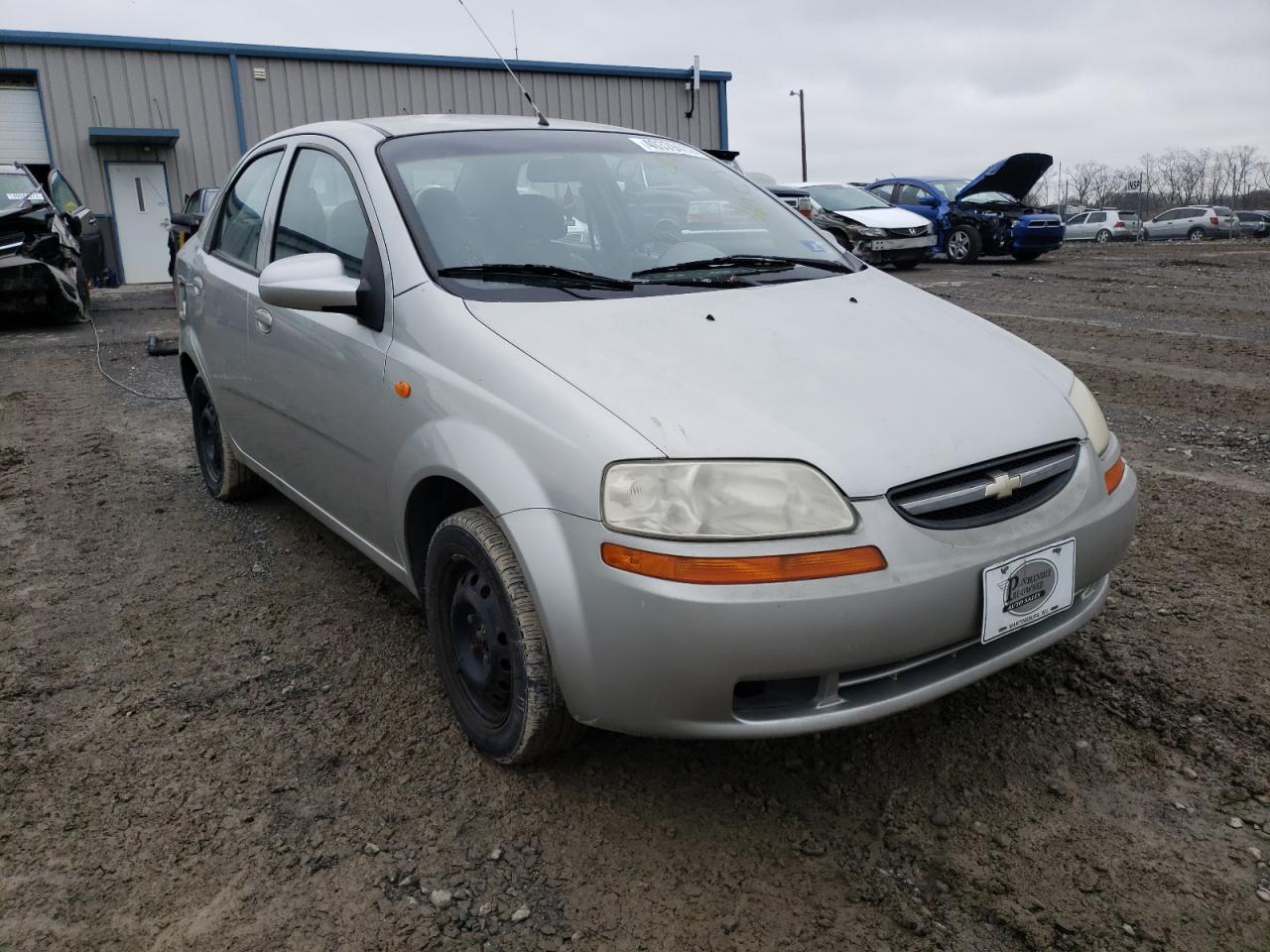 CHEVROLET AVEO 2004 z numerem VIN KL1TD52684B171435 - Zdjęcie z aukcji