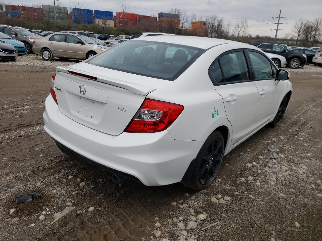 Photo 4 from auction – 2012 HONDA CIVIC SI with VIN 2HGFB6E55CH705583