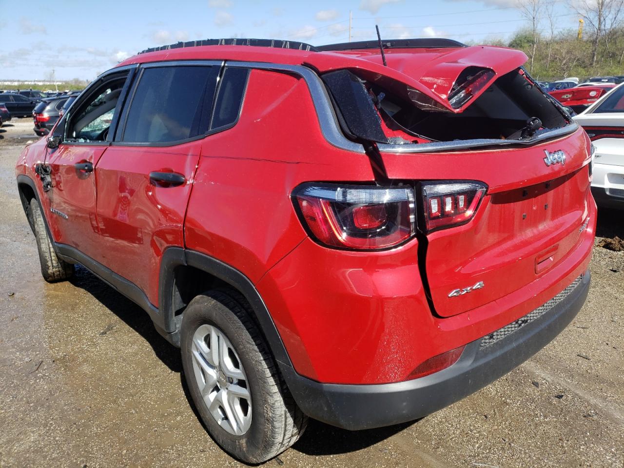 Photo 3 from auction – 2021 JEEP COMPASS SP with VIN 3C4NJDAB3MT552174