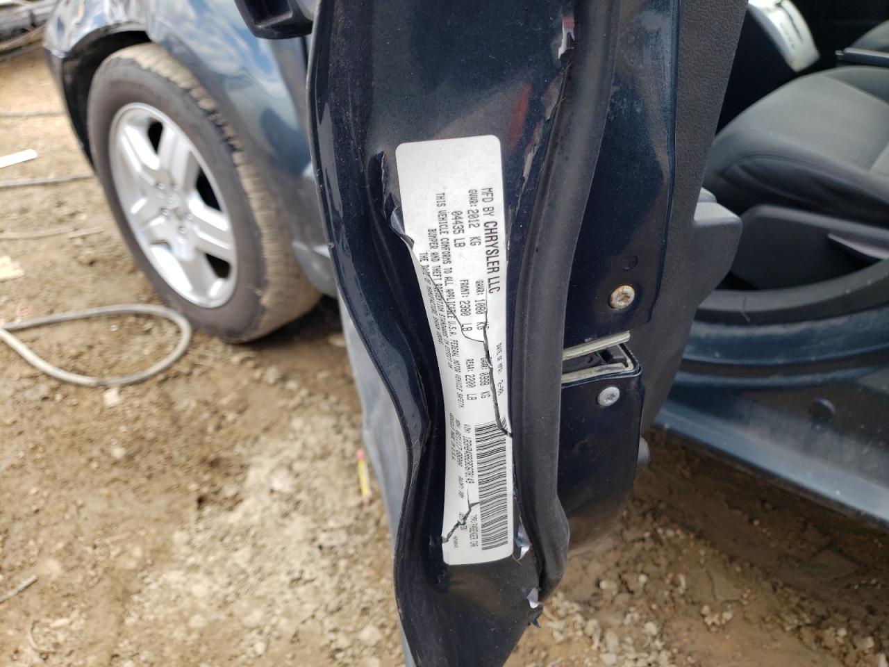 Photo 10 from auction – 2008 DODGE CALIBER SX with VIN 1B3HB48B28D678149