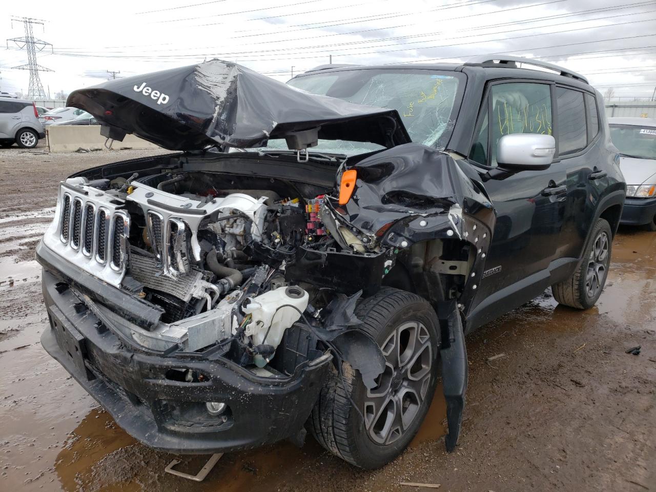 Photo 2 from auction – 2016 JEEP RENEGADE L with VIN ZACCJBDT0GPD22667
