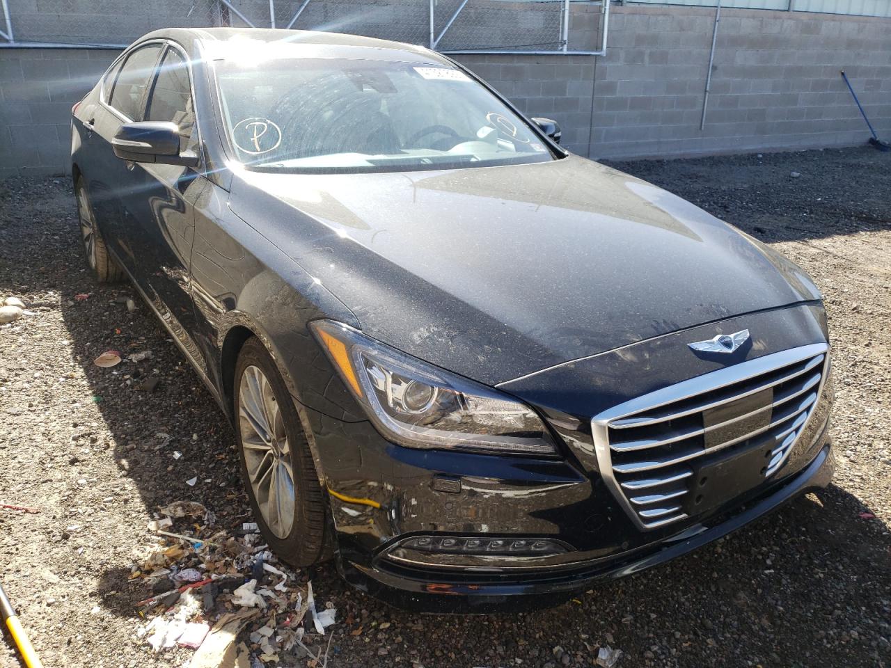 GENESIS G80 2017 with VIN KMHGN4JE7HU168848 - Photo from auction