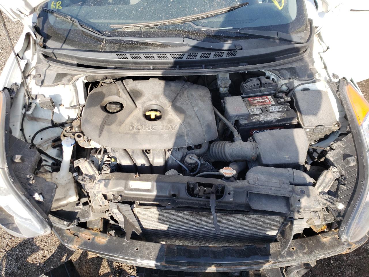 Photo 7 from auction – 2012 HYUNDAI ELANTRA GL with VIN 5NPDH4AE0CH098157