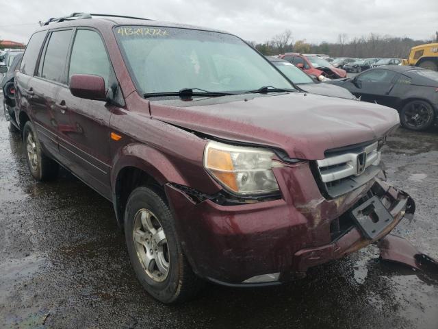 HONDA PILOT 2007 с VIN 2HKYF18567H520823 - Фото с аукциона
