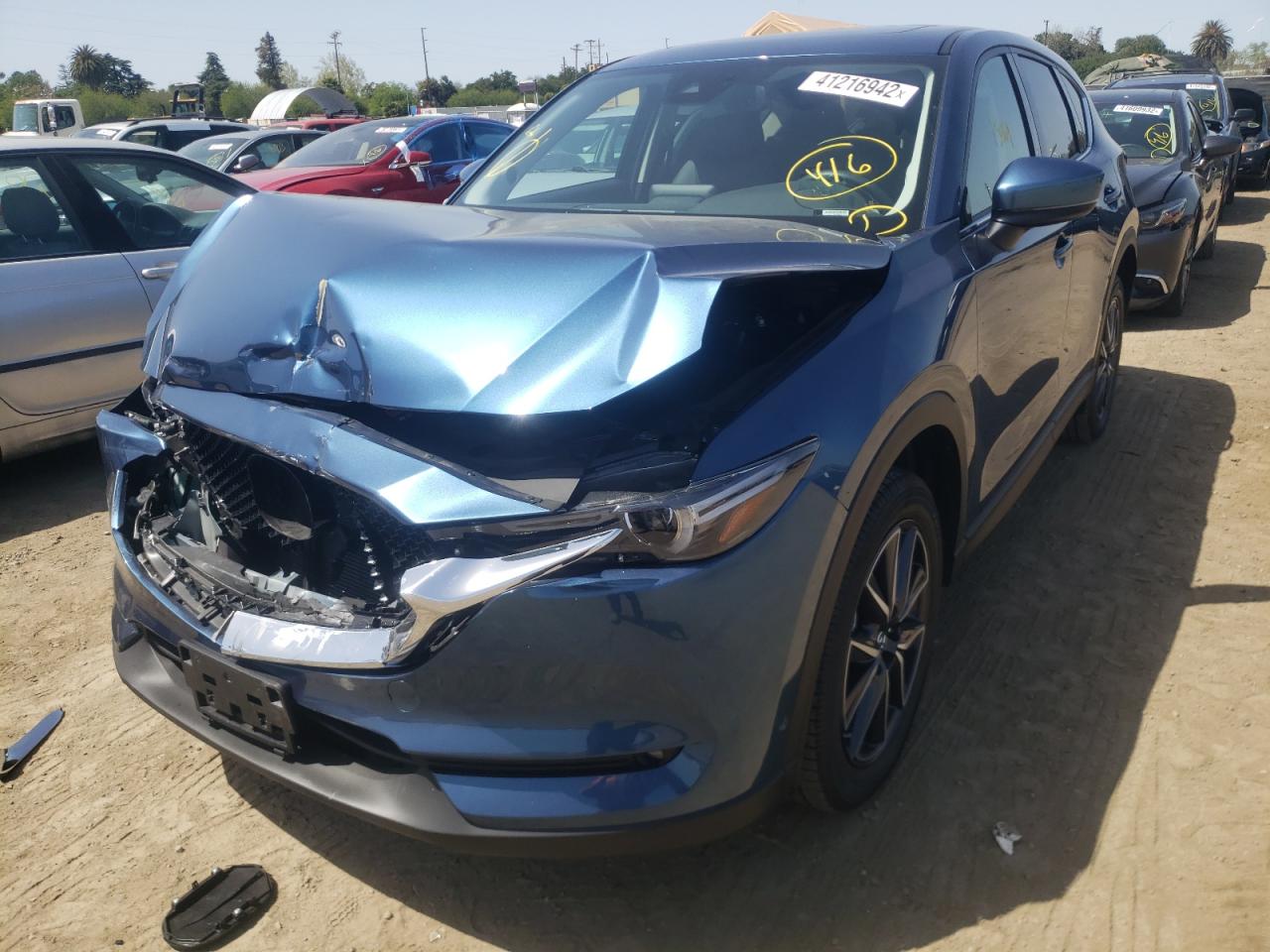 Photo 2 from auction – 2018 MAZDA CX-5 GRAND with VIN JM3KFBDMXJ0422673