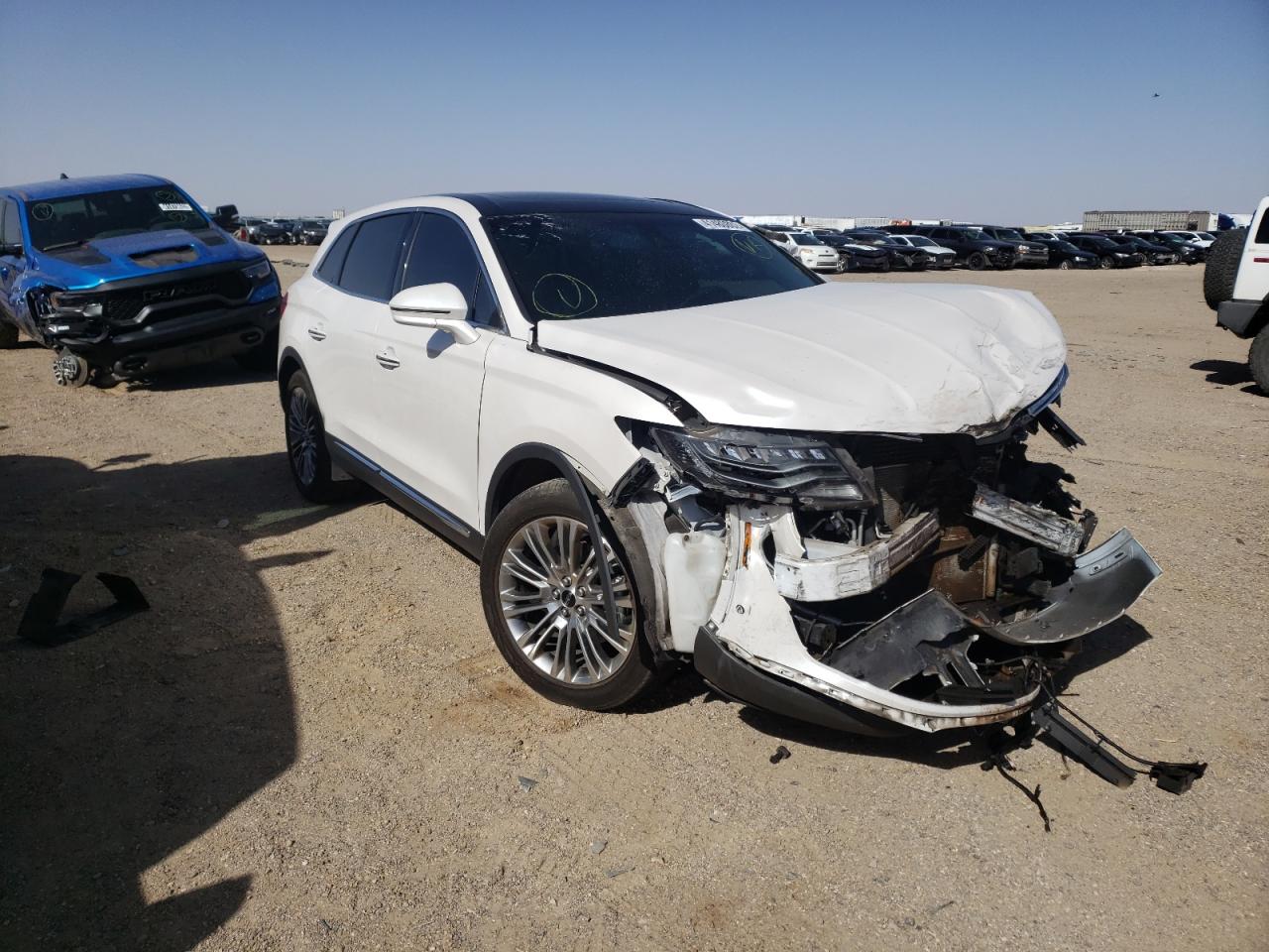 LINCOLN MKX RESERV 2016 with VIN 2LMTJ8LRXGBL64163 - Photo from auction
