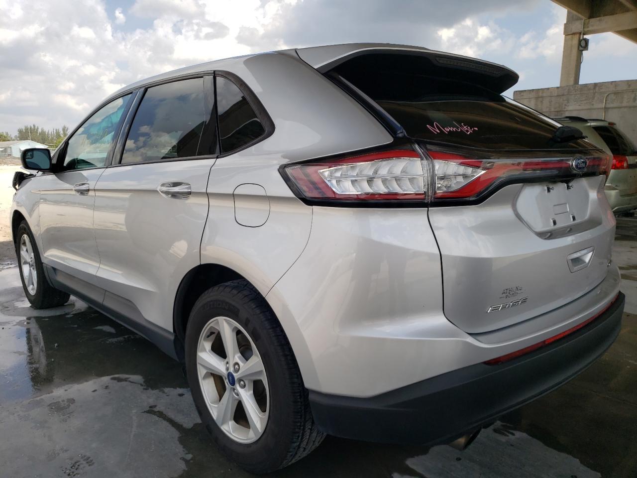 Photo 3 from auction – 2015 FORD EDGE SE with VIN 2FMTK3G94FBC02016