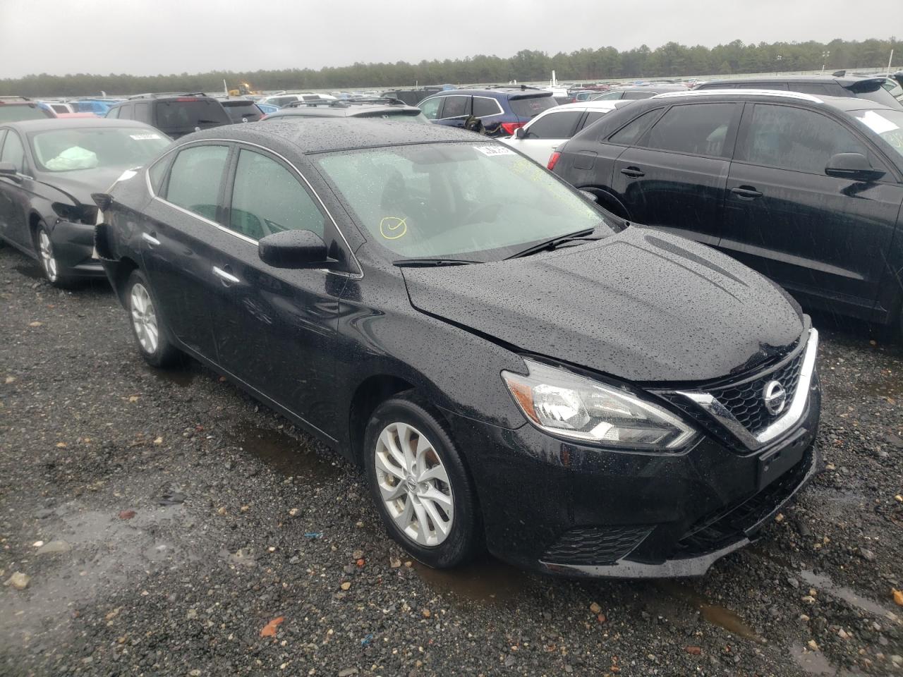 NISSAN SENTRA S 2019 with VIN 3N1AB7AP1KY432028 - Photo from auction